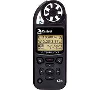 Kestrel Ballistics Ob-kest-0857alblk Medidor meteorológico Elite con balística aplicada, Unisex, Negro, Link Enabled