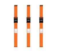 kesurpae 3 uds Correas de PP pertenencias Correas de Equipaje de Viaje para Maletas de 3 Piezas duraderas para Equipaje de Larga duración para Maletas, Naranja, 5 cm x 200 cm