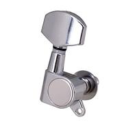 kesurpae 6 piezas de clavijas de afinación de guitarras, perilla de sintonizador profesional, pieza de repuesto, cabezales de máquina, perillas de guitarra selladas para reemplazar, Tipo 2