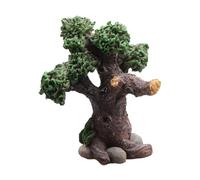 kesurpae Adorno de Resina para Acuario, Mini árbol frondoso, para pecera, Encantador árbol en Miniatura para propietarios de acuarios, Accesorios de Resina