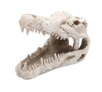 kesurpae Adornos de Calavera de Resina sintética Premium para Acuario y hogar, diseñados para Que los Peces se escondan Mientras nadan Dentro y Fuera Sus múltiples Aberturas. Figuras Esqueletos para