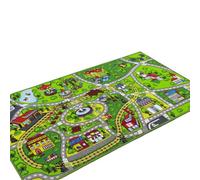 kesurpae Alfombra Verde Antideslizante para Coche, con Borde Envuelto, Ideal para Que los niños gateen. Lavable. Disponible en 4 Unidades. para dormitorios, Salas de Estar y Juegos, 40x60 cm