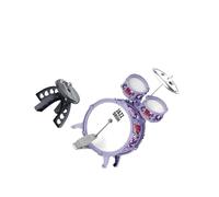 kesurpae Batería infantil con taburete y pedal, juguetes educativos para el desarrollo musical infantil, idea esencial para regalo de cumpleaños, regalo de, Estilo A