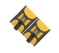 kesurpae Bolsillo para lastre de Buceo con Hebilla de liberación rápida, Duradero, Resistente al Agua, 2 kg, Accesorio de Buceo, Ajustable, Ligero, Universal, para cinturón de, Amarillo, 16x11x4.5cm