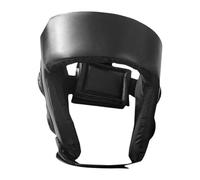 kesurpae Casco de Boxeo Ligero, cómodo y Ajustable. Excepcional para Entrenamientos y Sparring de Taekwondo, MMA, Cobertura Total, Karate, Sparring, Sanda, Grappling, Negro, Adultos