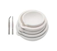 kesurpae Crisoles de cuarzo para fundición. Equipos para el procesamiento de joyas. Fundición de metales preciosos y aleaciones. Juego de crisoles de cuarzo. Cuencos de