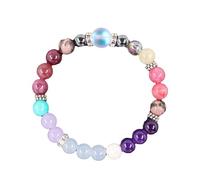 kesurpae Cuentas de piedra originales de moda, buena suerte y energía positiva, hechas a mano. Cada está cuidadosamente elaborada a mano, L1033