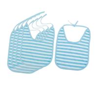 kesurpae Delantal con babero para personas mayores, impermeable, reutilizable, fácil de limpiar, ligero, protector de ropa, apto para adultos y bebés, reutilizable, protector ropa para la hora comer,