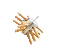 kesurpae Desplumadora de pollos de extracción rápida Desplumadora plumas pollo acero inoxidable Característica Dedos goma suave Seguridad la piel las aves corral Máquina plumas