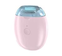 kesurpae El clavo tiene velocidades que reducen el ruido y es adecuado para bebés, adultos y personas mayores con luces LED. quitaesmalte para la edad, rosa