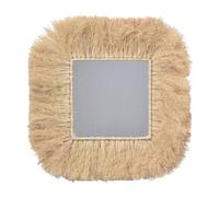 kesurpae Elegante Espejo de Pared de Estilo Bohemio para decoración del hogar, Pieza destacada en la Sala Estar, para Poder Hacerlo con Confianza