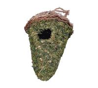 kesurpae Encantador Nido de pájaro Tejido para Jardines al Aire Libre Que Ofrece un hábitat Acogedor, un Entorno Natural y Relajante para pájaros pequeños. Casa de pájaros de