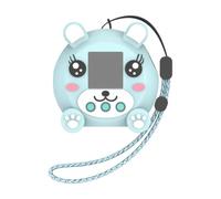 kesurpae Funda de Silicona Ligera para Mascota Virtual Punirunes Cordón Conveniente Incluido Gel de sílice Digital Interactivo Punirunes, Azul