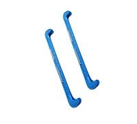 kesurpae Funda para Patines de Hielo con Protectores Ajustables Que garantizan la Seguridad y Durabilidad de Las Botas Patinaje. Accesorios para Patines Hielo, Deportes Invierno, Azul, 380MM 410MM