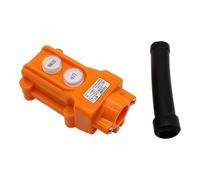 kesurpae Interruptor pulsador colgante premium, interruptor de subida y bajada, herramienta confiable, accesorios de grúa para un prolongado, pieza estación control con botón pulsador colgante