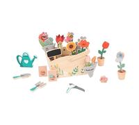 kesurpae Juego de jardín de Flores para niños pequeños, Juguetes para Madera, Habilidades motoras, Actividades Juego imaginativas, para Madera para niños pequeños, Regalos cumpleaños para
