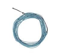 kesurpae Línea de Pesca Tenkara, Trenzada y enrollada, Accesorio Esencial para Cualquier Experiencia de Pesca en Arroyos y ríos. Línea de de Trucha, Azul, 9 pies 2.7 m