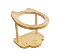 kesurpae Los comederos elevados para Gatos, diseñados ergonómicamente, ayudan a Adoptar Posiciones Naturales para Comer, lo Que Mejora el Bienestar General