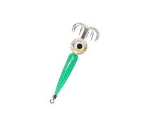 kesurpae Mini lámpara de señuelo de Calamar con Gancho. Luz electrónica diseñada para Aumentar Las Posibilidades de Captura. Agua Salada y Dulce. Atrae la Pesca en Aguas