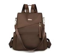 kesurpae Mochila convertible para hombre. Transpirable y de gran capacidad. Ideal para el trabajo, la enfermería, viajes y ocio, marrón oscuro