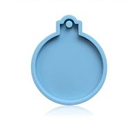 kesurpae Molde de resina de silicona para Navidad, molde colgante de copo de nieve, decoraciones para restaurante de interior, moldeado de fundición artesanal, Tipo 1
