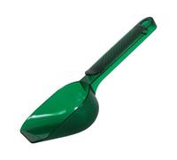 kesurpae Pala para comida de gato con forma de circular y orificio para colgar. Pala plástico con clip sellado. Incluye clip sellado. Capacidad para taza perro. para comida gato, Verde, 22x7cm