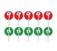 kesurpae Paletas de Verdadero/Falso para Maestros en el Aula. Suministros para Eventos que Ofrecen Perspectivas para la Comprensión con Señales de Interacción con Paletas Votación para Maestros y