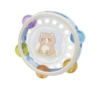 kesurpae Pandereta para bebé, Juguete Educativo. Su Sonido nítido atrae a los niños, Mientras Que su suavidad Garantiza un Juego Seguro, estimulando la audición del bebé y brindándole más alegría y