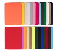 kesurpae Parches vaqueros termoadhesivos de 26 piezas con de algodón y tejido suave para reparaciones.