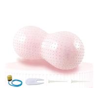 kesurpae Pelota Sensi Peanut para niños. Pelota de Ejercicio Divertida con Bomba Que infunde Confianza en el Juego Activo. Configuración ecológica, Rosa