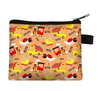 kesurpae Personalice su Propia Imagen en la Billetera para niños para un Toque único y Personalizado Cartera para niños de poliéster para niños de 8 a 10 años de la Familia