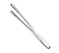 kesurpae Pinzas de Cocina Resistentes, Pinzas metálicas Antideslizantes, Utensilios Esenciales para Asar, Hornear y Servir, para repostería, Parrilla y Cocina, Plata, 20cm