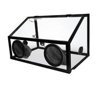kesurpae Potente caja a prueba de polvo con cubierta acrílica que mantiene limpio el espacio de trabajo con un innovador Para sistema de control de polvo y un ventilador