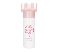 kesurpae Soluciones para teñir y teñir el cabello: crea estilos únicos con botellas rellenables de 180 ml. Peine aplicador para raíces, ideal para peluquerías en casa, Rosa, 17.1 x 6.4 x 4.6 cm