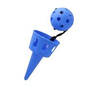 kesurpae Tiempo en Familia más Divertido con Regalos de Fiesta de cumpleaños Juguetes Deportivos al Aire Libre Disfruten Juntos Juego atrapar Pelota Juguete, Azul, 16.5 cm