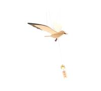 kesurpae Una Gaviota voladora Colgante aporta Tranquilidad y Serenidad a tu Espacio con un Elegante Adorno de pájaro de para Madera. Colgante Decorativo con Forma de pájaro para