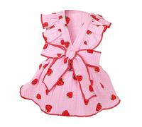 kesurpae Vestido para Mascotas pequeñas, Elegante Chaleco para Perros, Ropa de Verano cómoda, para diversas Ocasiones, Fiestas de Mascotas e Ideas para Fotos, Chaleco para Cachorros, Ropa Verano para