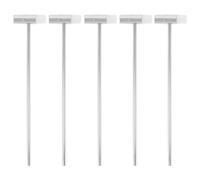 KESYOO Martillo Auxiliar para Bloques de Construcción 19 Cm, 5 Piezas, Martillo de Cabeza de Metal para Reparación, Herramientas Relojero y Bricolaje, Accesorio Preciso para Ensamblaje