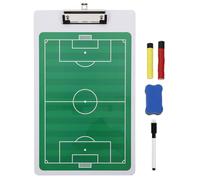 KESYOO Tablero Táctico de Fútbol Magnético Borrador, Tamaño Mediano, Material Pvc Resistente, Pizarra Reutilizable para Entrenadores, Suministros para Partidos y Color Color Aleatorio