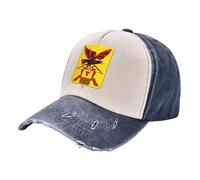 KETAFOUND Gorra de Béisbol para Hombre, Emblema del Territorio Transbaikalia Gorra de Algodón Desgastada Cultura Regional Sombreros de béisbol con Visera para Viajes Diarios, Viajes al Aire Libre