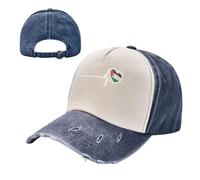 KETAFOUND Gorra de Béisbol para Hombre y Mujer, Gorra de Trucker Vintage Bandera del Amor Palestina, Gorras de Algodón Ajustable con Destrucción de Irán para Correr, Tiempo Libre