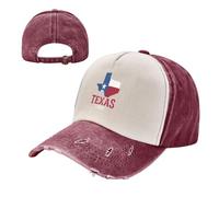 KETAFOUND Gorra de Béisbol para Hombre y Mujer, Gorra de Trucker Vintage Mapa De Texas, Gorras de Algodón Ajustable con Destrucción de Irán para Correr, Tiempo Libre