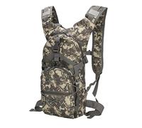 Ketamyy Mochila Militar Camuflaje Bicicleta Casual Impermeable Multi-Bolsillo Duradero Viaje Tactico Senderismo Trekking Montañismo Deportiva Pequeña 15L Hombre Mujer Bolso ACU Digital