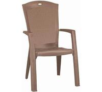 Keter 060 Minnesota - Silla de comedor, color capuchino