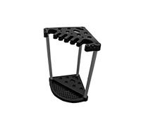 Keter 230826 herramientas de jardín organizador soporte soporte para dispositivo soporte de herramientas de esquina Rack Negro
