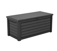 Keter Blackwood - Caja de almacenamiento para cojines (623 L, con resortes de gas, capacidad de carga de hasta 272 kg)