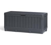 Keter Caja de almacenaje para jardín Kentwood 350 L Antracita