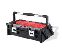 Keter Canti Organizer 22" - Caja de herramientas, color negro y rojo