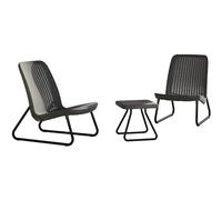 Keter Conjunto de salón Rio Patio, grau, 77,5 x 76 x 54 cm