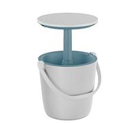 Keter Go Bar Minibar Portátil Blanco/Azul con Mesa